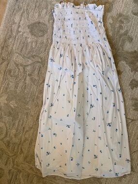 H&M Strapless Maxi Dress with optional Spaghetti Straps